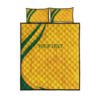 South Africa Cricket World Cup 2024 Quilt Bed Set Proteas Make Champions - Wonder Print Shop