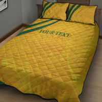 South Africa Cricket World Cup 2024 Quilt Bed Set Proteas Make Champions - Wonder Print Shop