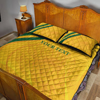 South Africa Cricket World Cup 2024 Quilt Bed Set Proteas Make Champions - Wonder Print Shop