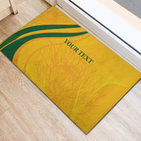 South Africa Cricket World Cup 2024 Rubber Doormat Proteas Make Champions - Wonder Print Shop