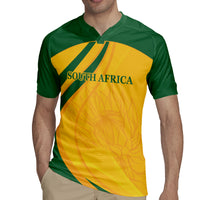 South Africa Cricket World Cup 2024 Rugby Jersey Proteas Make Champions - Wonder Print Shop