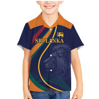 Sri Lanka Cricket World Cup 2024 Family Matching Mermaid Dress and Hawaiian Shirt Shri Lanka Jathika Crikat Kandayama LT9 - Wonder Print Shop