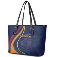 Sri Lanka Cricket World Cup 2024 Leather Tote Bag Shri Lanka Jathika Crikat Kandayama - Wonder Print Shop