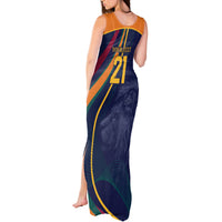 Sri Lanka Cricket World Cup 2024 Tank Maxi Dress Shri Lanka Jathika Crikat Kandayama - Wonder Print Shop