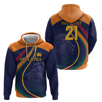 Sri Lanka Cricket World Cup 2024 Zip Hoodie Shri Lanka Jathika Crikat Kandayama - Wonder Print Shop