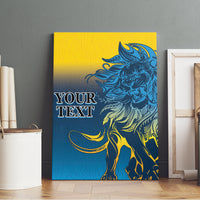 Sri Lanka Canvas Wall Art With Lions Version LT9 - Wonder Print Shop