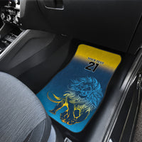 Sri Lanka Car Mats With Lions Version LT9 - Wonder Print Shop