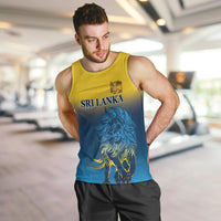 Sri Lanka Men Tank Top With Lions Version - Wonder Print Shop