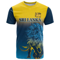 Sri Lanka T Shirt With Lions Version - Wonder Print Shop