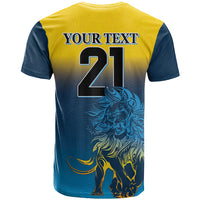 Sri Lanka T Shirt With Lions Version - Wonder Print Shop