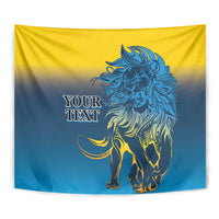 Sri Lanka Tapestry With Lions Version - Wonder Print Shop