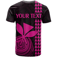 Custom Hawaii T Shirt King Kamehameha - Pink - Wonder Print Shop