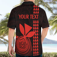 Custom Hawaii Hawaiian Shirt King Kamehameha - Red - Wonder Print Shop