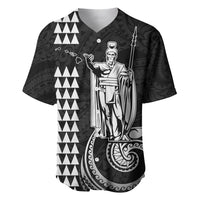 Custom Hawaii Baseball Jersey King Kamehameha - White LT9 - Wonder Print Shop