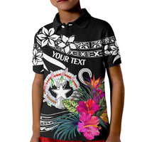 Custom Northern Mariana Islands Kid Polo Shirt Happy Independence Day - Wonder Print Shop