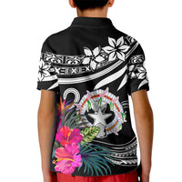 Custom Northern Mariana Islands Kid Polo Shirt Happy Independence Day - Wonder Print Shop