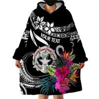 Custom Northern Mariana Islands Wearable Blanket Hoodie Happy Independence Day - Wonder Print Shop