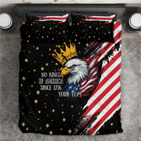 No Kings In America Since 1776 Bedding Set We The People USA Flag - Wonder Print Shop