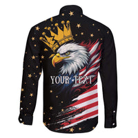 No Kings In America Since 1776 Family Matching Summer Maxi Dress and Hawaiian Shirt We The People USA Flag - Wonder Print Shop