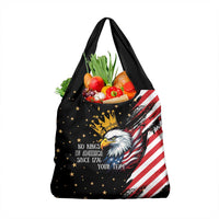 No Kings In America Since 1776 Grocery Bag We The People USA Flag - Wonder Print Shop