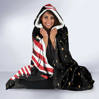 No Kings In America Since 1776 Hooded Blanket We The People USA Flag - Wonder Print Shop