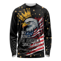 No Kings In America Since 1776 Long Sleeve Shirt We The People USA Flag - Wonder Print Shop