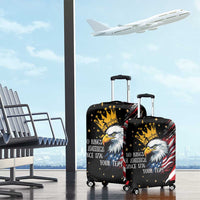 No Kings In America Since 1776 Luggage Cover We The People USA Flag - Wonder Print Shop