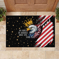 No Kings In America Since 1776 Rubber Doormat We The People USA Flag - Wonder Print Shop