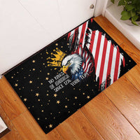 No Kings In America Since 1776 Rubber Doormat We The People USA Flag - Wonder Print Shop
