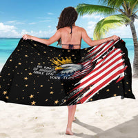 No Kings In America Since 1776 Sarong We The People USA Flag - Wonder Print Shop