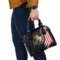 No Kings In America Since 1776 Shoulder Handbag We The People USA Flag - Wonder Print Shop