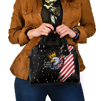 No Kings In America Since 1776 Shoulder Handbag We The People USA Flag - Wonder Print Shop