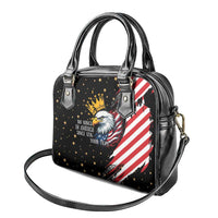 No Kings In America Since 1776 Shoulder Handbag We The People USA Flag - Wonder Print Shop