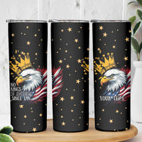 No Kings In America Since 1776 Skinny Tumbler We The People USA Flag - Wonder Print Shop