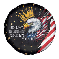 No Kings In America Since 1776 Spare Tire Cover We The People USA Flag - Wonder Print Shop