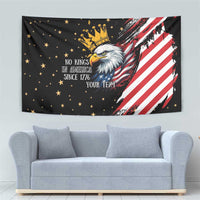 No Kings In America Since 1776 Tapestry We The People USA Flag - Wonder Print Shop