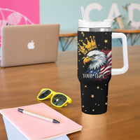No Kings In America Since 1776 Tumbler With Handle We The People USA Flag - Wonder Print Shop