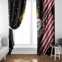 No Kings In America Since 1776 Window Curtain We The People USA Flag - Wonder Print Shop