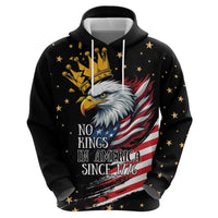 No Kings In America Since 1776 Zip Hoodie We The People USA Flag - Wonder Print Shop