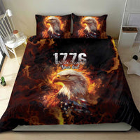 We The People Since 1776 Bedding Set USA Flag Flame Eagle - Wonder Print Shop