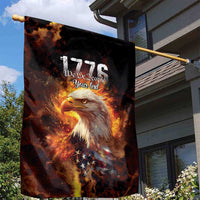 We The People Since 1776 Garden Flag USA Flag Flame Eagle - Wonder Print Shop