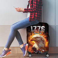 We The People Since 1776 Luggage Cover USA Flag Flame Eagle - Wonder Print Shop