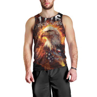 We The People Since 1776 Men Tank Top USA Flag Flame Eagle - Wonder Print Shop
