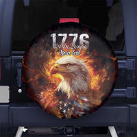 We The People Since 1776 Spare Tire Cover USA Flag Flame Eagle - Wonder Print Shop