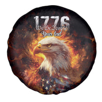 We The People Since 1776 Spare Tire Cover USA Flag Flame Eagle - Wonder Print Shop