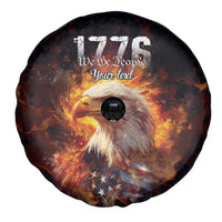 We The People Since 1776 Spare Tire Cover USA Flag Flame Eagle - Wonder Print Shop