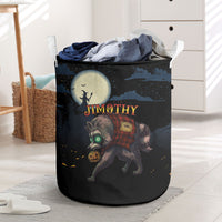 Halloween Raccoon Jimothy Laundry Basket