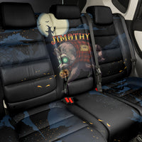 Halloween Raccoon Jimothy Back Car Seat Cover