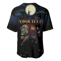 Halloween Raccoon Jimothy Personalized Baseball Jersey
