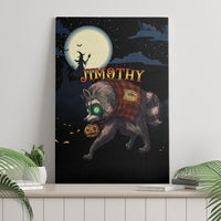 Halloween Raccoon Jimothy Canvas Wall Art